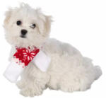 TRIXIE Karácsonyi mintás sál M piros (109066)