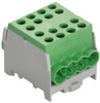 Pollmann Fővezetéki leágazókapocs 150/125A Cu/Al csavaros zöld/sárga 2x35+6x25mm2 HLAK 35-1/6 M2 Pollmann (POLM2080185)