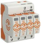 Obo-bettermann Túlfeszültség-levezető 4P C T2 TNC TN-S TN-C-S TN 230V/AC 40kA 4M V20-4-280 OBO-BETTERMANN (5095164)