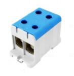 Pollmann Univerzális sorkapocs N kék 16-95mm2Cu/Alu 1P csavaros 4csatl. />25 mm2 UK 95/2 N Pollmann (POLM2090205)