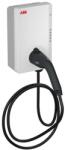ABB E-autó töltő RFID 5m-kábel 1-fázis 1x 7.4kW fali 1xT2 IP54 műanyag Terra AC-W7-G5-R-0 ABB (6AGC082155)