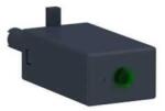 SCHNEIDER Túlfeszültségvédő modul RSB-reléhez dióda 6-24VDC AC/DC LED Zelio RZM Schneider (RZM031RB)