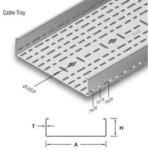 EAE UKS 40*50*0, 8 kábeltálca 3m/szál (T3006325)