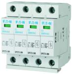 Eaton Túlfeszültség-levezető dugaszolható 4P T2 TN-S TN-C-S TN 280V/AC 40kA 4M SPCT2-280/4 EATON (167596)