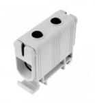 Pollmann Univerzális sorkapocs szürke 35-150mm2Cu/Alu 1P csavaros 2csatl. />25 mm2 UK 150/1 A Pollmann (POLM2090113)