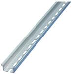 ERICO DIN (kalap)sín 35/7, 5mm (TS35/7, 5) perforált 2m/db acél 1mm anyagvastagság PDR7-2M ERICO (557850)