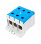 Pollmann Univerzális sorkapocs N kék 16-95mm2Cu/Alu 1P csavaros 6csatl. />25 mm2 UK 95/3 N Pollmann (2090308)