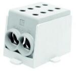 Pollmann Fővezetéki leágazókapocs 250/250A Cu/Al csavaros szürke 4x70mm2 1-pólus HLAK 70-1/2 Pollmann (POLM2080147)