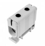 Pollmann Univerzális sorkapocs szürke 35-240mm2Cu/Alu 1P csavaros 2csatl. />25 mm2 UK 240/1 A Pollmann (POLM2090116)