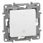 Legrand Niloé 102 kapcsolóbetét, fehér (664517)