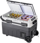 VEVOR 40 literes kétzónás kettős vezérlésű kompresszoros hordozható autós hűtőláda - X40K (HUTOSZEKRENY_197988218609)