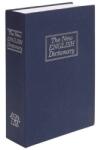 Strategic Distribution Group Seif metalic secret tip carte 240*155*55mm, cu cheie STRATEGIC, model dictionar Albastru