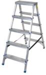 Strategic Distribution Group Scara aluminiu dubla 2x5 trepte, inaltime 1.0 m, fabricata in UE