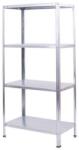 STRATEGIC Raft metalic STRATEGIC 4 polite 150X75X30 cm, 45 kg/polita, montaj cu surub Raft