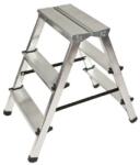 Strategic Distribution Group Scara aluminiu dubla 2x3 trepte, inaltime 0.6 m, fabricata in UE