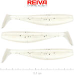 Reiva Flat Minnow Shad 12, 5cm Pearl Dot Plasztik Csali 3db (9902-127)