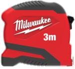 Milwaukee COMPACT Mérőszalag zárt tokban, Hossz: 3m, 19mm széles, automatikus visszacsévélés (4932498776)