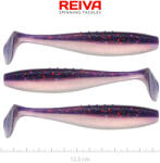 Reiva Flat Minnow Shad 12, 5cm Purple Pearl Plasztik Csali 3db (9902-128)