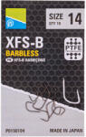 Preston XFS-B 18 Lapkás, Szakáll Néküli Horog 10db (P0150106)