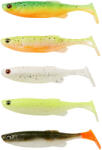 Savage Gear Shad Savage Gear Fat Minnow T-Tail, Darkwater Mix, 10.5cm, 5buc/plic (F1.SG.77010)