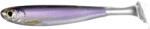 LIVETARGET Shad Livetarget Slowroll Shiner Paddle Tail, culoare Silver-Purple, 12.5cm, 3buc (F1.LT.SRS125SK207)