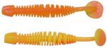 Berkley Grub Berkley PowerBait Power Leech, Black/Sunshine Yellow, 5 cm, 12 buc/plic (P.1621147)