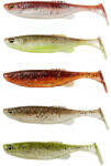 Savage Gear Shad Savage Gear Fat Minnow T-Tail, Clearwater Mix, 13cm, 5buc/plic (F1.SG.77013)