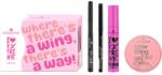 Essence КОМПЛЕКТ ESSENCE - Mascara + Eye pencil + Eyeliner + Brow lifting gel Комплект дамски