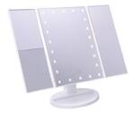 JOCCA 2722 Összecsukható Sminktükör LED-es világítással és 1x/2x/3x nagyítással (JOC586728) (JOC586728)