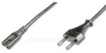 ASSMANN 230V Euro 60320 C7 M/F 1, 8m tápkábel (DIGITUS_AK-440104-018-S) (DIGITUS_AK-440104-018-S)