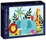 Bluebird Puzzle 12 db-os puzzle - Animals of the Savannah (90617) (90617)