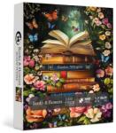 bboldin 1000 db-os puzzle - Books & Flowers (Z-1418) (Z-1418)