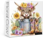 bboldin 1000 db-os puzzle - Floral Cow (Z-1435) (Z-1435)