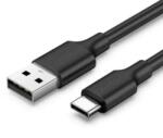 UGREEN Cablu UGREEN alimentare si date US287 fast charging USB 2.0 la USB Type-C 0.25m negru (6957303861149)