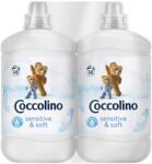 Coccolino Sensitive 2 × 1, 7 l (136 mosás)