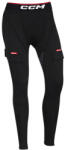CCM Jill Black Senior Kompressziós nadrág szuszpenzorral L