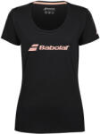 Babolat Exercise Babolat Tee Women Black Női póló S