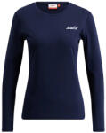 Swix Pace NTS LS Baselayer Top Dark Navy Női póló XL
