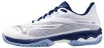 Mizuno Wave Exceed Light 2 W White/Bellwether Blue Női teniszcipő EUR 37