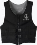 AQUASTIC AQS-LVW fekete biztonsági mellény