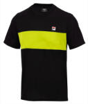 Fila T-Shirt Bosse Black/Evening Primrose Férfipóló M