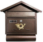  Postaláda záras barna újságcsővel (3490148)