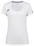 Babolat Play Cap Sleeve Top Women White/White Női póló S