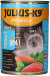 Julius-K9 Premium Felnőtt Macska Nedves Eledel - Pisztráng - 415g (313566)