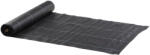 Outsunny Mulcsfólia 1300g/m2, Légáteresztő és UV-szűrős polipropilén, 50x2 m, Fekete