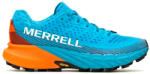 Merrell Agility Peak 5 Tahoe/Tangerine Női futócipő UK 4, 5 Férfi futócipő