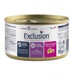 Exclusion Hypoallergenic Pork & Potato konzerv macskák számára 85 g - pepita
