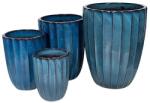  Harlow Vase kerámia váza szett antik kék 30x39-55x71cm S4 (YC608240)