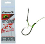 Frenetic előkötött horog csalitüskével 4-es horog 0, 14 mm zsinór 10cm