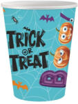  Halloween, Boo papír pohár 6 db-os 250 ml (PW-KBOO)